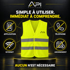 Présentation du fonctionnement autonome du gilet API