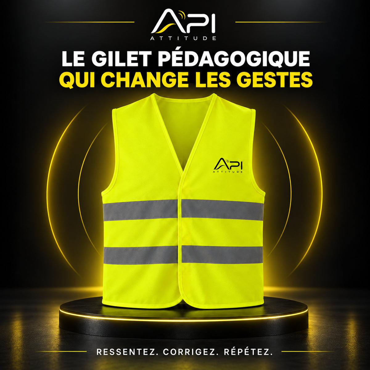Présentation du gilet pédagogique API Attitude